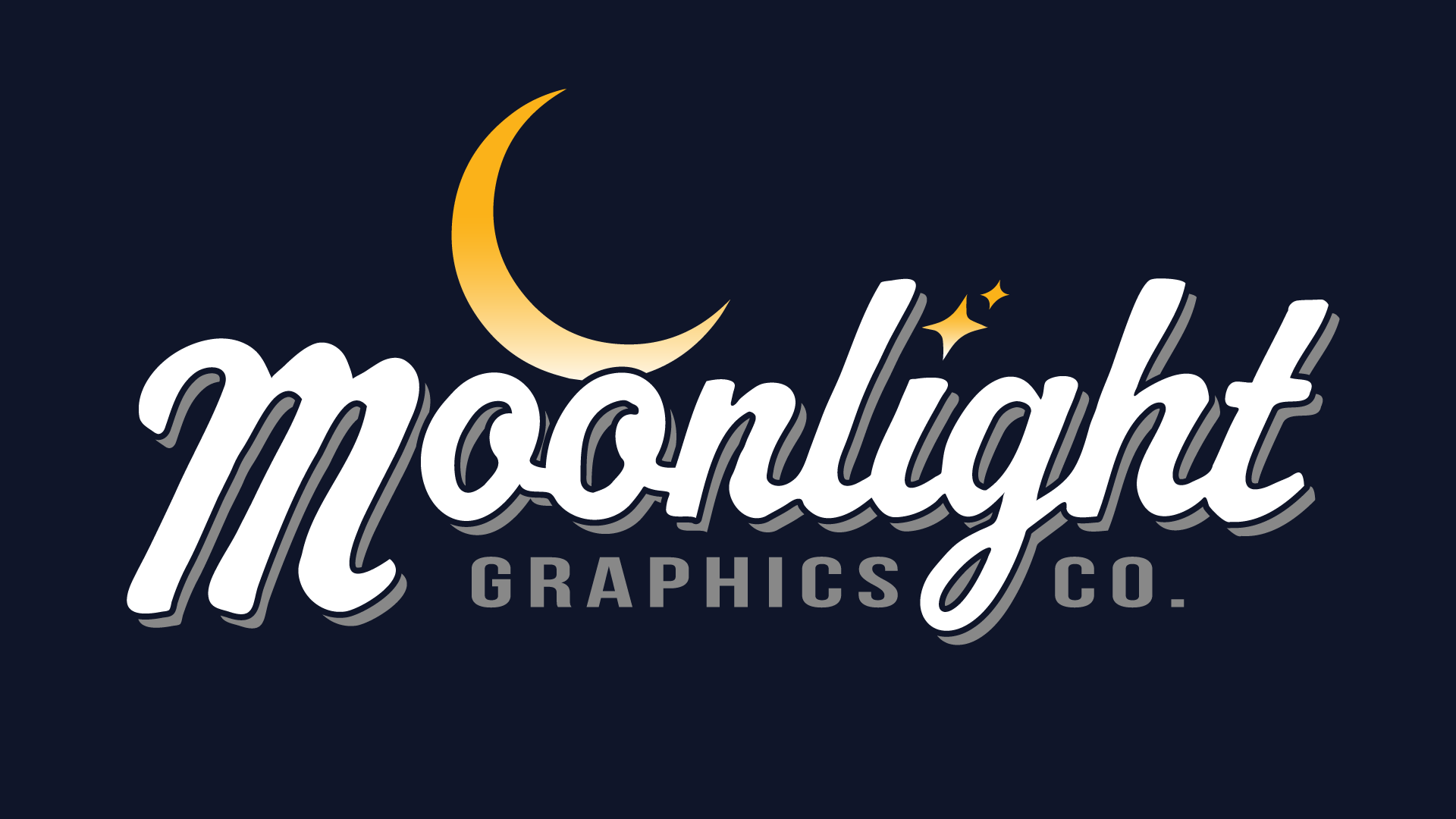 Moon Light Logo Design Unique Stock Vector (Royalty Free) 1515075650 |  Shutterstock